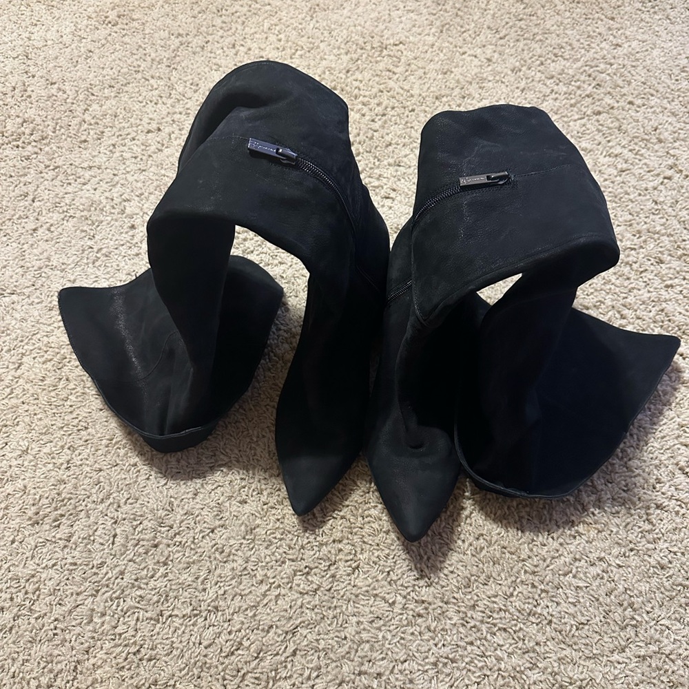 Jessica Simpson Black Heeled Boots